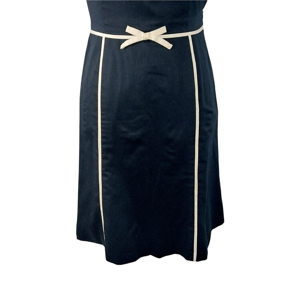 Ann Taylor Black and White Strapless Dress - Picture 4 of 9